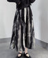 Blurred Print Skirt